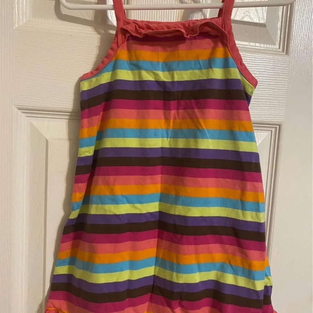 Hanna Andersson Striped Ruffle Sundress